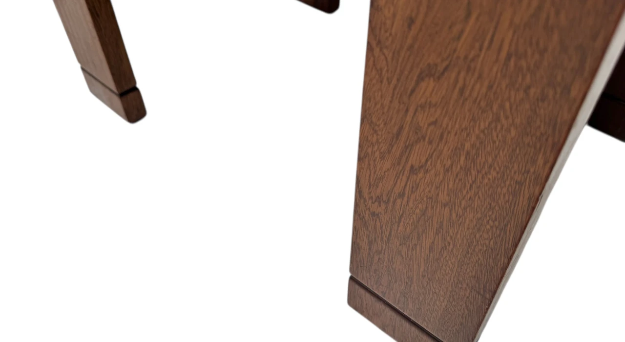 Art Deco Modernist Stool by J.A. Muntendam for L.O.V. Oosterbeek, 1920s